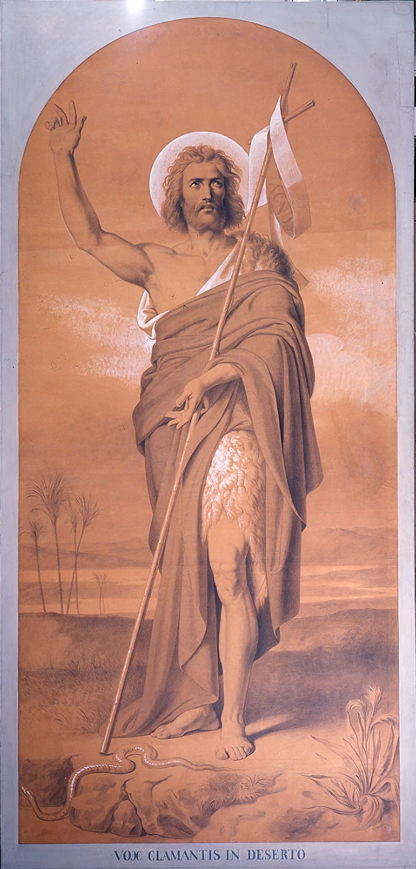 San Giovanni Battista nel deserto - Galleria Nazionale di Parma